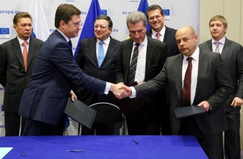 Russia, Ukraine reach deal to restore gas supply  - ảnh 1